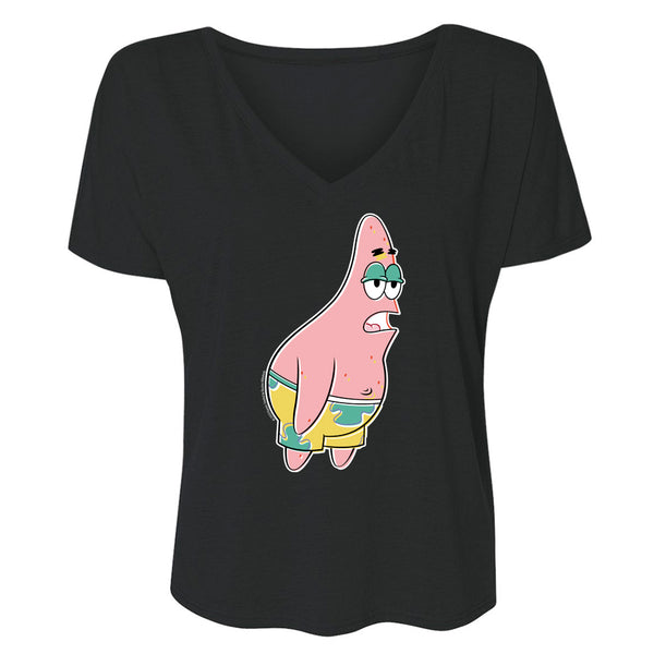 Patrick Star 3D Women's Relaxed V-Neck T-Shirt