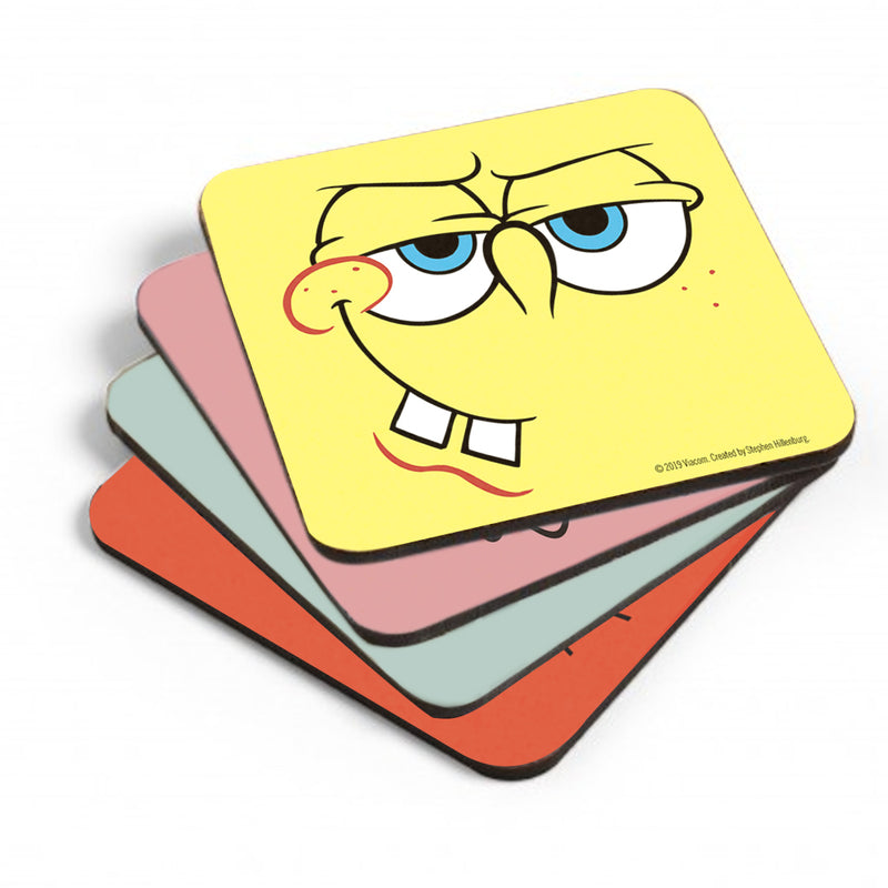 SpongeBob SquarePants Character Coasters - Set of 4