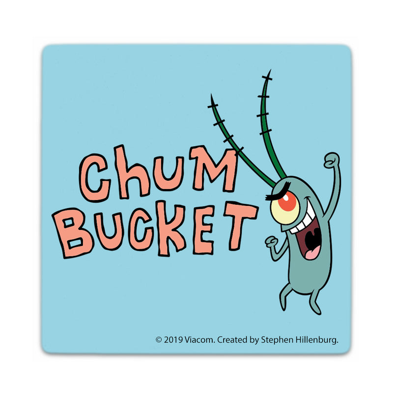 Chum Bucket Coasters - Set of 4 - SpongeBob SquarePants Official Shop
