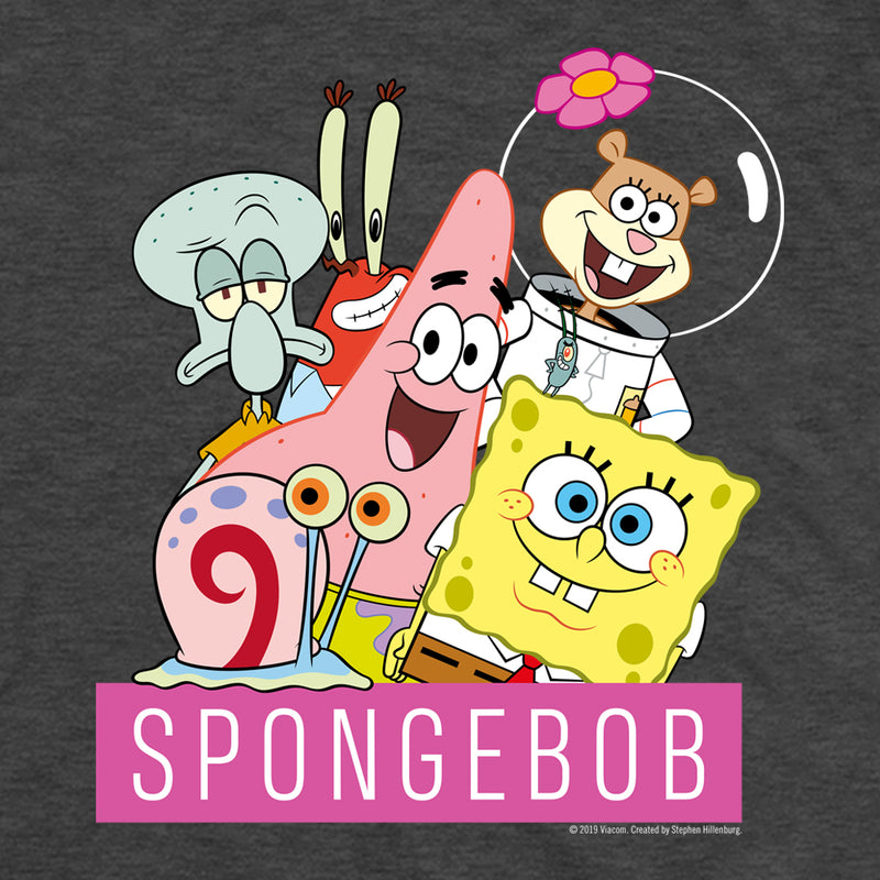 SpongeBob SquarePants Group Shot Short Sleeve T-Shirt - SpongeBob SquarePants Official Shop
