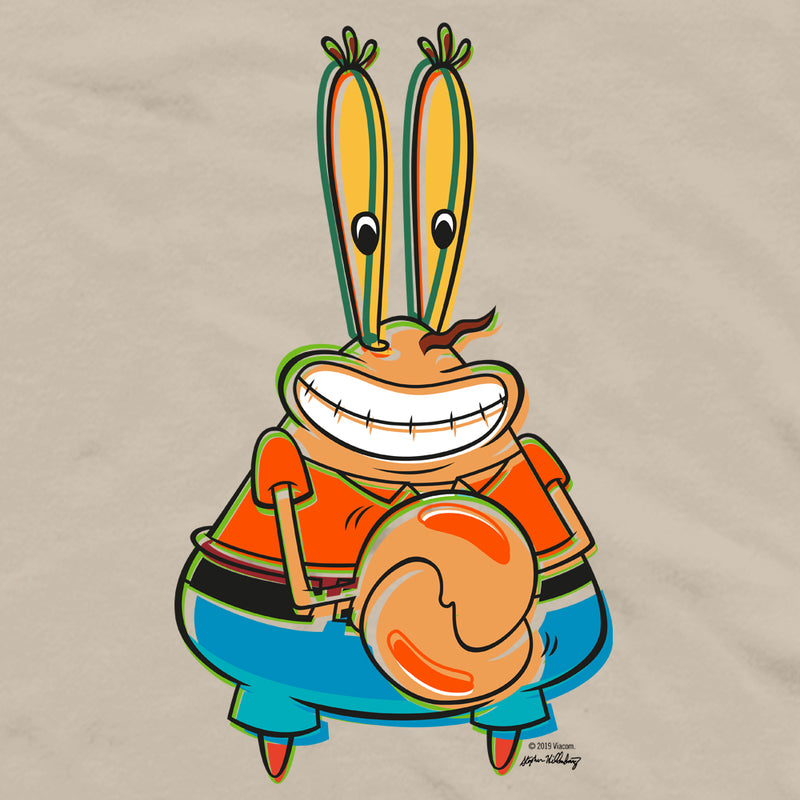 Mr. Krabs Greedy Short Sleeve T-Shirt - SpongeBob SquarePants Official Shop