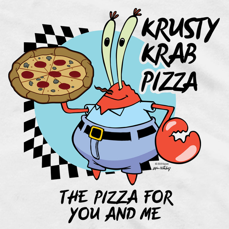 Krusty Krab Pizza Short Sleeve T-Shirt