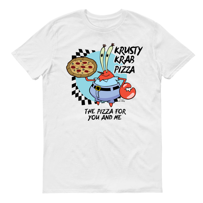 SpongeBob Shop  The Krusty Krab Pizza Short Sleeve Shirt – SpongeBob  SquarePants Shop