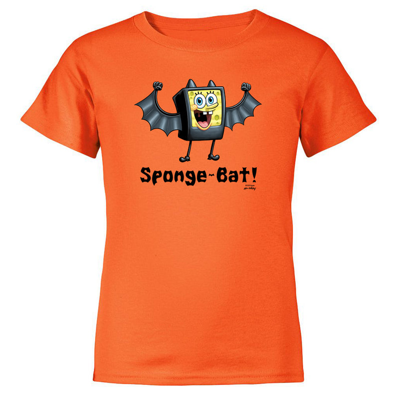 SpongeBob SquarePants Sponge-Bat Kids Short Sleeve T-Shirt