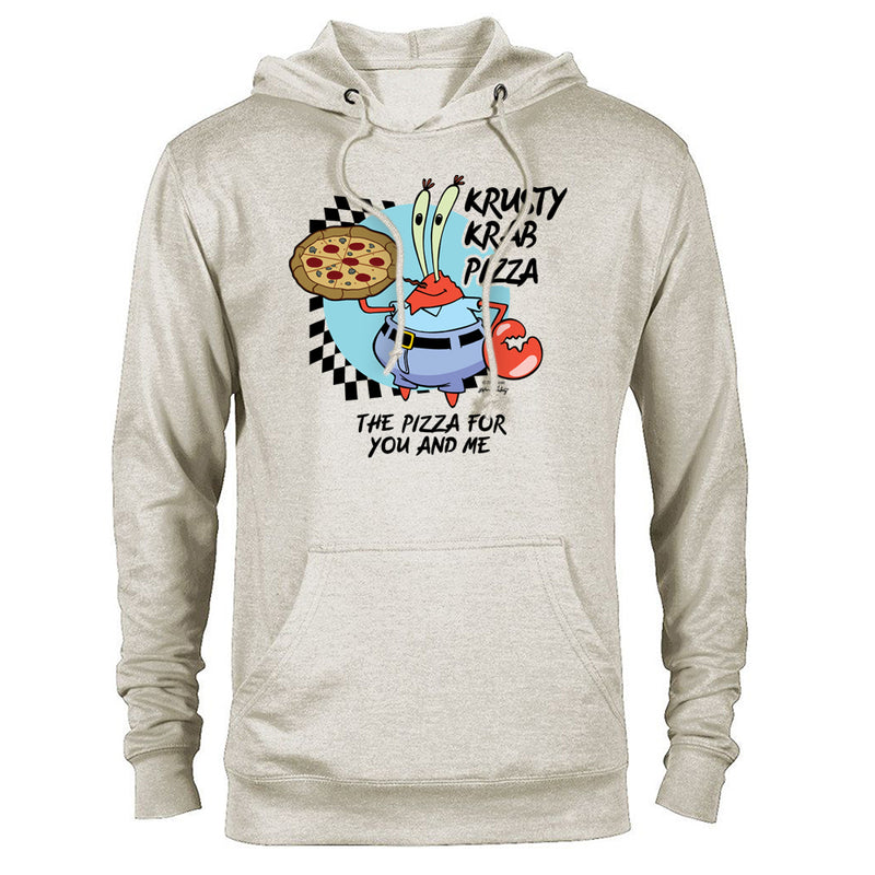 Krusty Krab Pizza Lightweight Hooded Sweatshirt