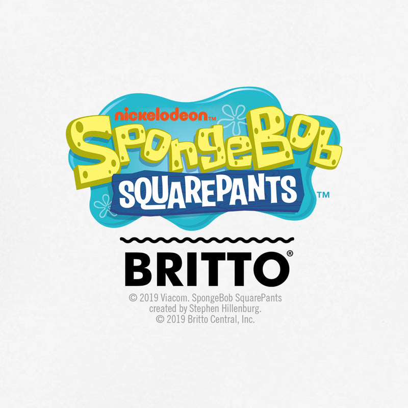 SpongeBob SquarePants Britto Rainbow Kids Short Sleeve T-Shirt