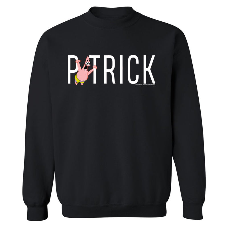 Patrick Name Play Crew Neck Sweatshirt - SpongeBob SquarePants Official Shop