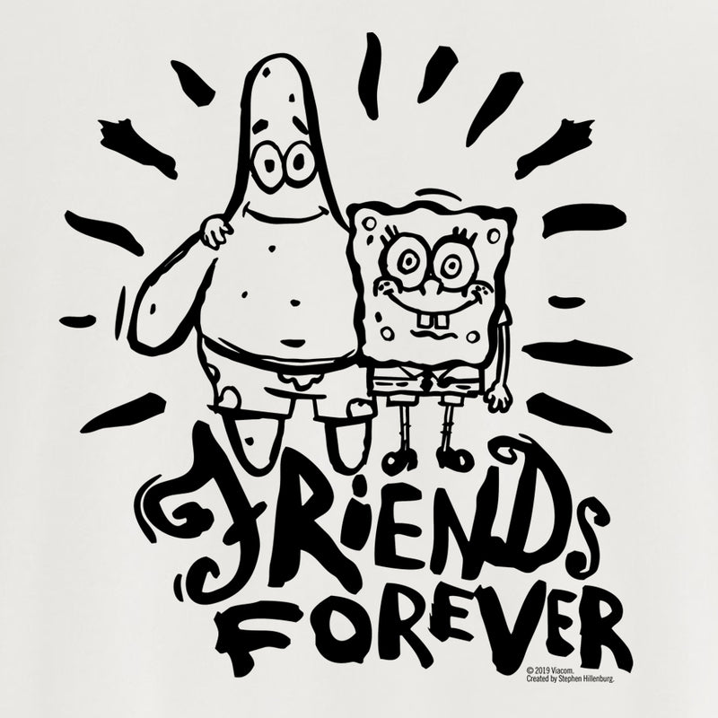 SpongeBob SquarePants Friends Forever Crew Neck Sweatshirt - SpongeBob SquarePants Official Shop