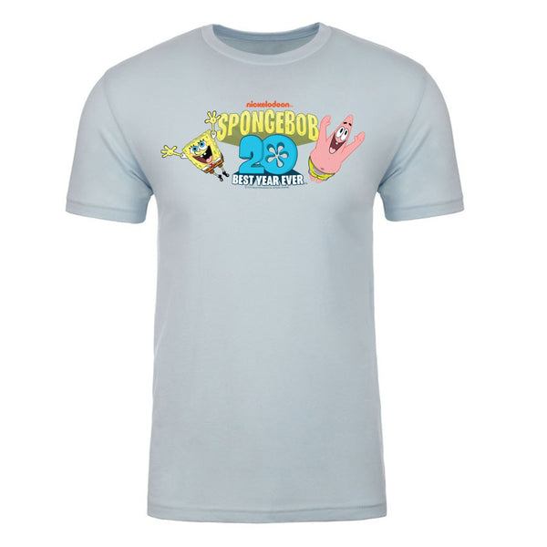 SpongeBob SquarePants SpongeBob and Patrick Short Adult Short Sleeve T-Shirt