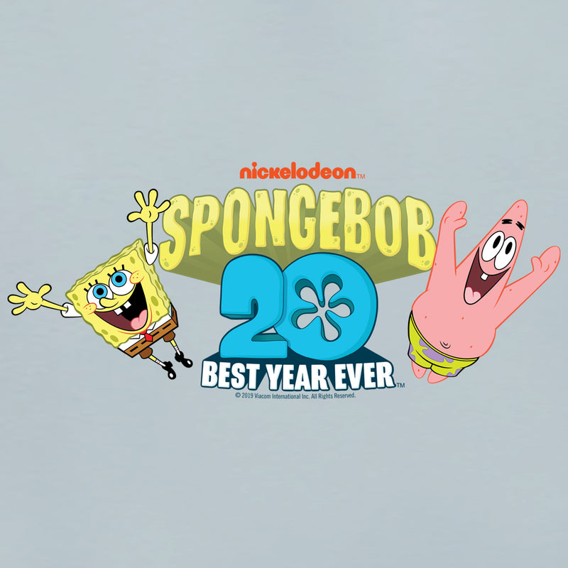 SpongeBob SquarePants SpongeBob and Patrick Short Adult Short Sleeve T-Shirt