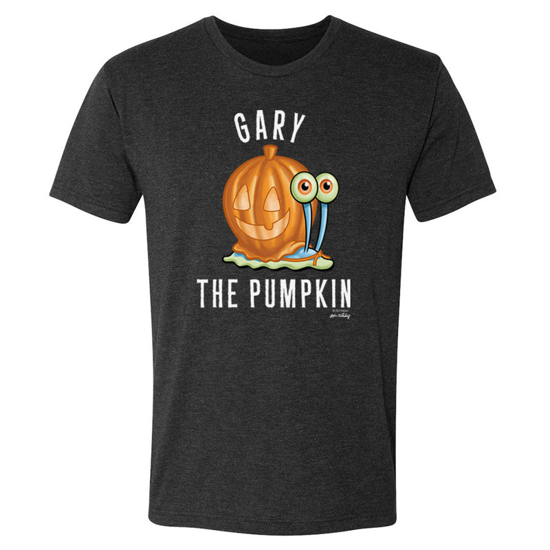 SpongeBob SquarePants Gary the Pumpkin Men's Tri-Blend T-Shirt