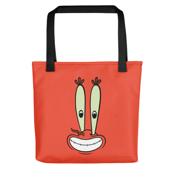 SpongeBob SquarePants Mr.Krabs Big Face Premium Tote Bag