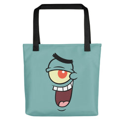 SpongeBob SquarePants Plankton Big Face Premium Tote Bag